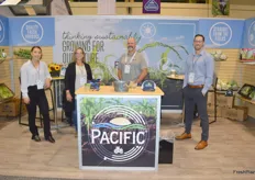 Pacific International Marketing's Spencer Hyosaka, Kim Fellom, Bill Wayne and Cody Hontalas are proud of their fresh organic and conventional vegetables that is exported to Taiwan and Japan via airfreight.
